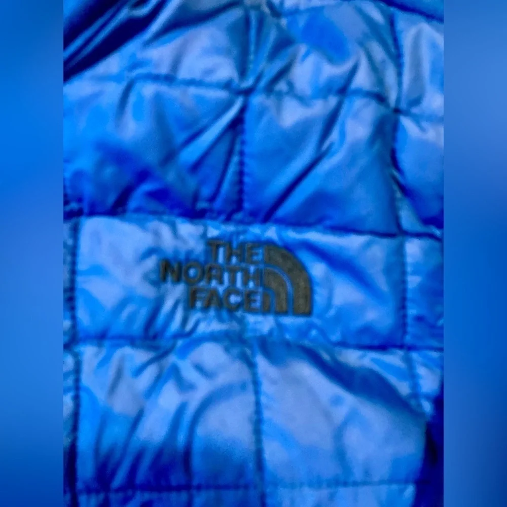 The North Face‎ Boy’s Size Large (14-16) Snorkel Blue Thermoball Hybrid Jacket